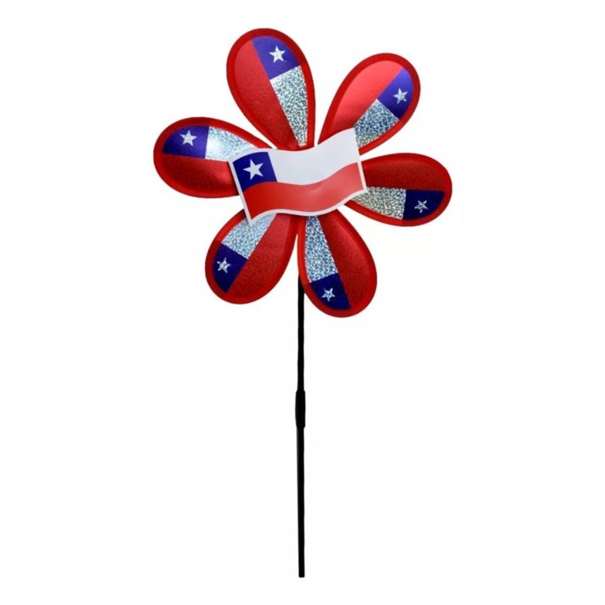 GENERICO - Pack 3 Adorno Remolino De Viento Fiestas Patrias Chile