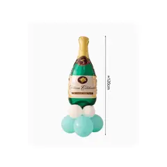 GENERICO - Globo Vino Color Verde 120cm