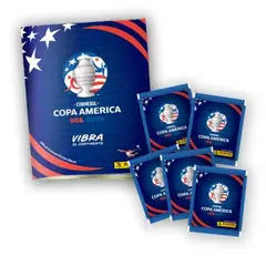 PANINI - ALBUM COPA AMERICA USA 2024 + 5 SOBRES