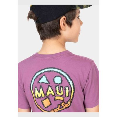 Imagen 2 del producto Polera MC Wafer Burdeo Niño