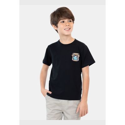 Imagen 2 del producto Polera MC Tribe Surf Negro Niño