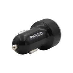PHILCO - Cargador de Auto USB QC30 c Pantalla LED