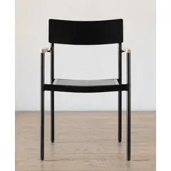 AMOBLE - Silla Comedor Vera Negra Amoblé