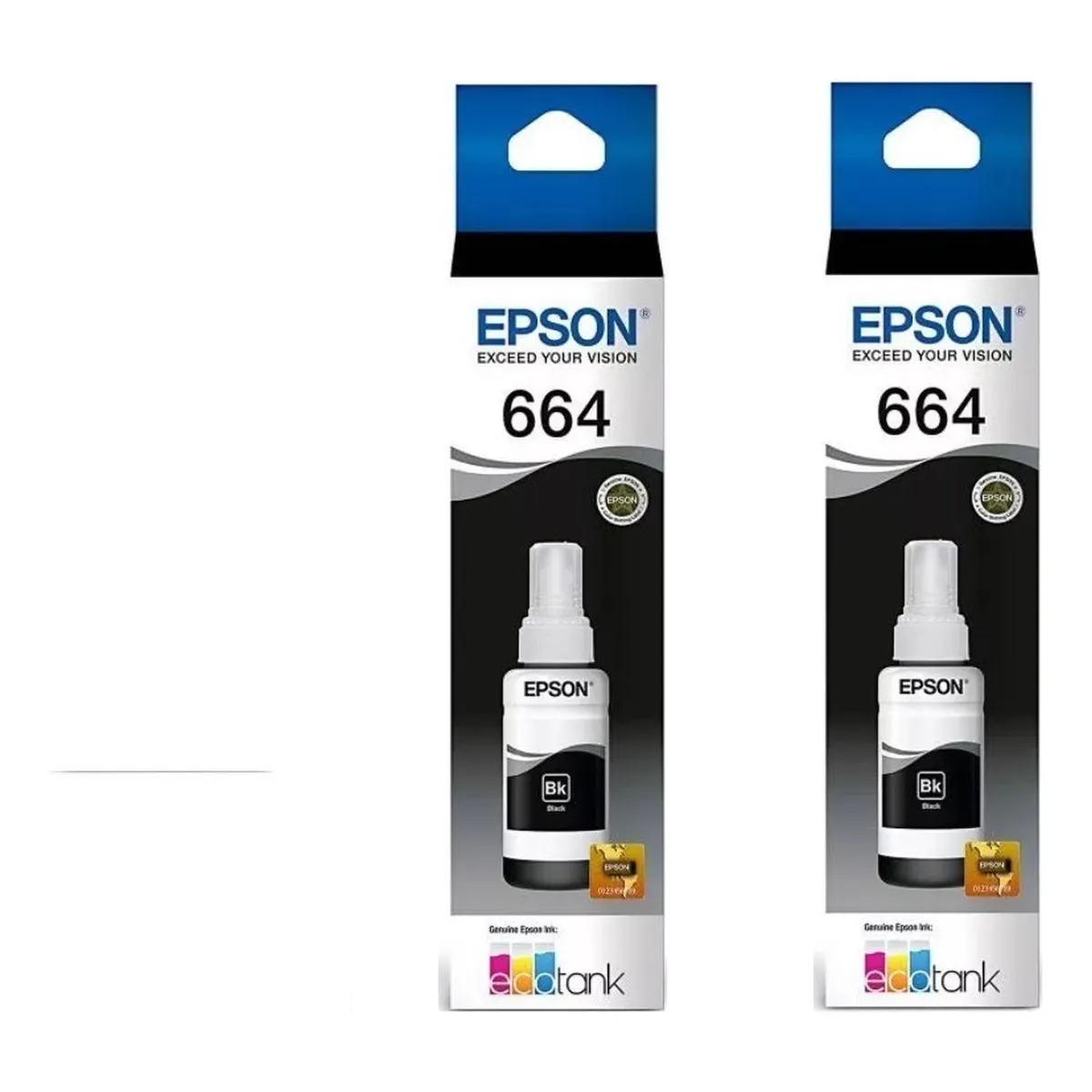 EPSON - Pack 2 Tintas Epson 664 Negro Original