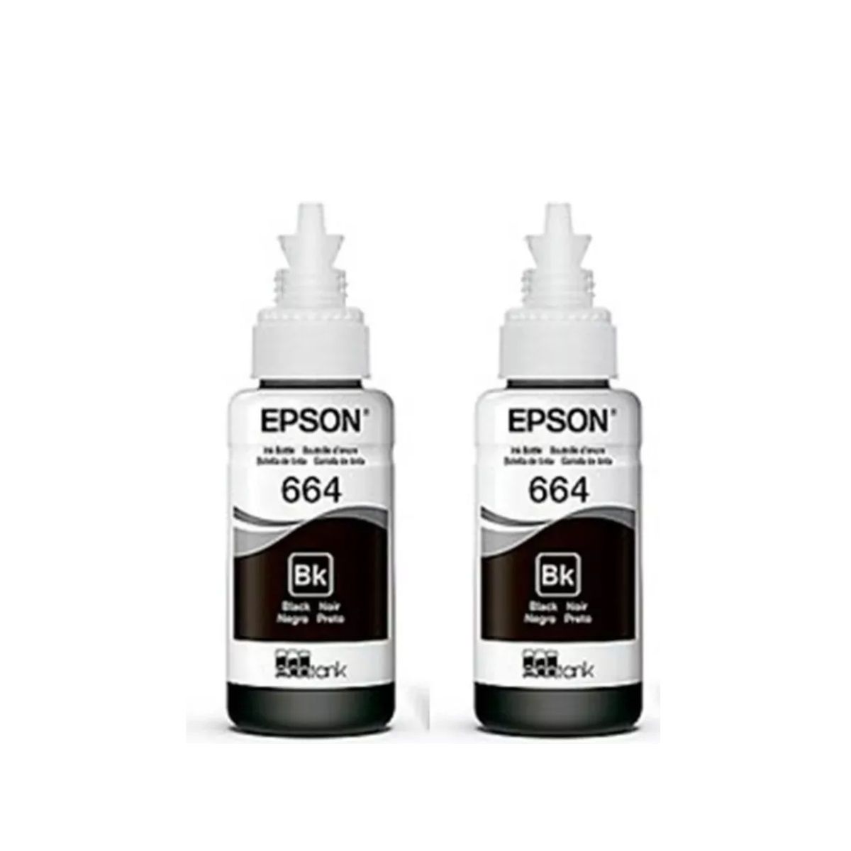 EPSON - Pack 2 Tintas Epson 664 Negro Original