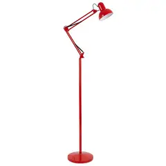 TEMPORA - Lámpara de pie ajustable roja