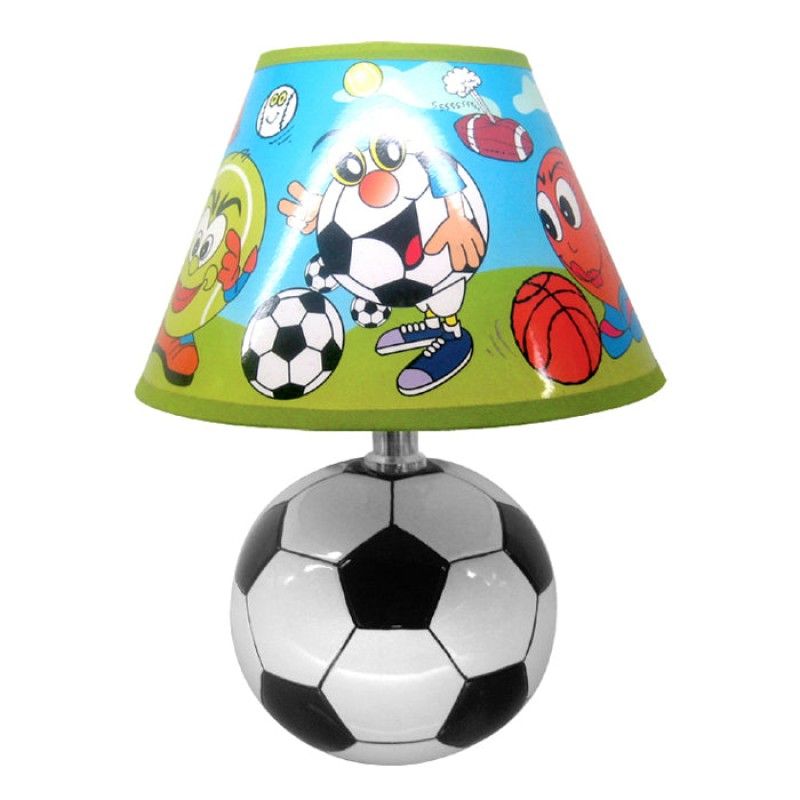 TEMPORA - Lámpara sobremesa infantil pelota fútbol