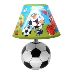 TEMPORA - Lámpara sobremesa infantil pelota fútbol