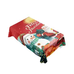 GENERICO - Mantel de Navidad Fechas Navideñas 140x220cm A05