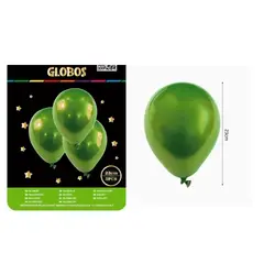 GENERICO - Globo Helio Verde 23cm