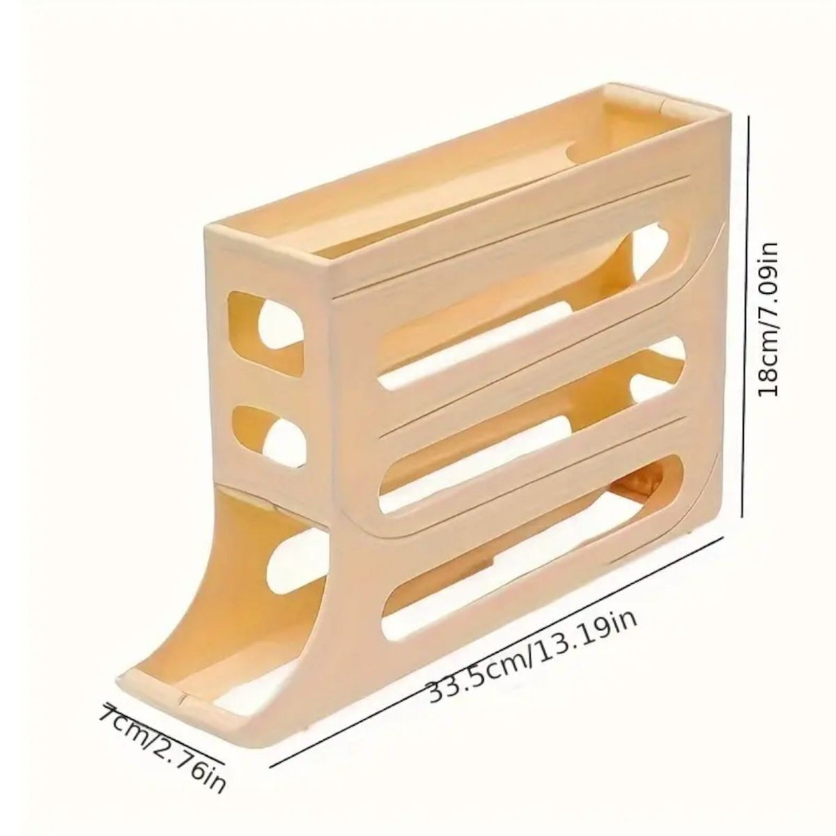 GENERICO - huevera dispensador de huevos organizador de huevos 4 pisos