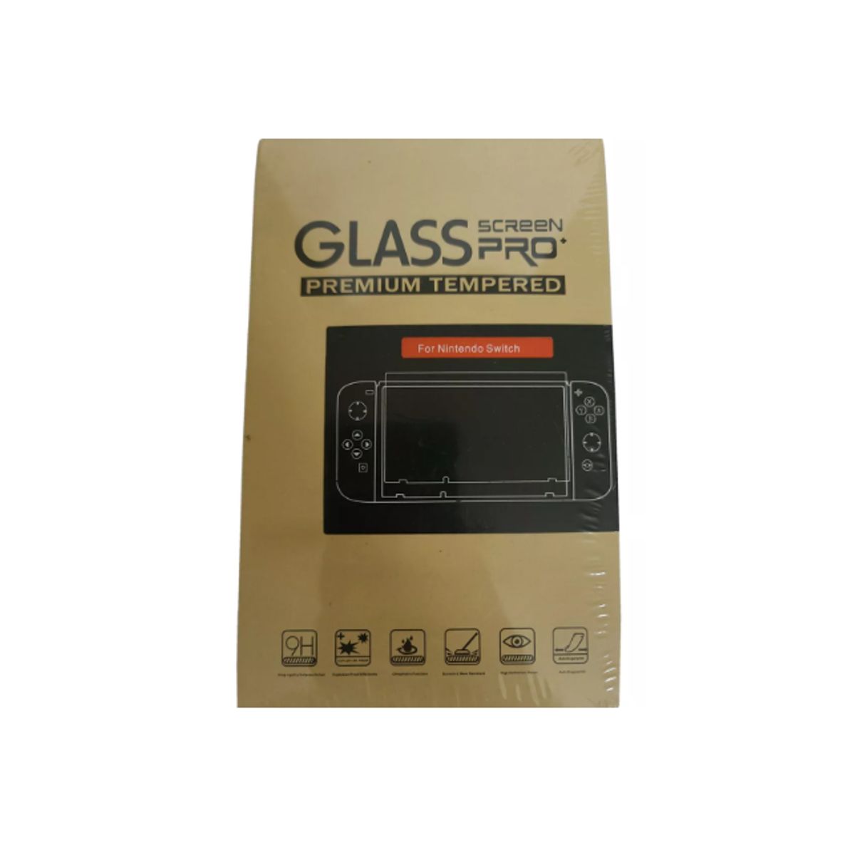 GENERICO - Vidrio Templado Glasspro Compatible Pantalla Nintendo Switch
