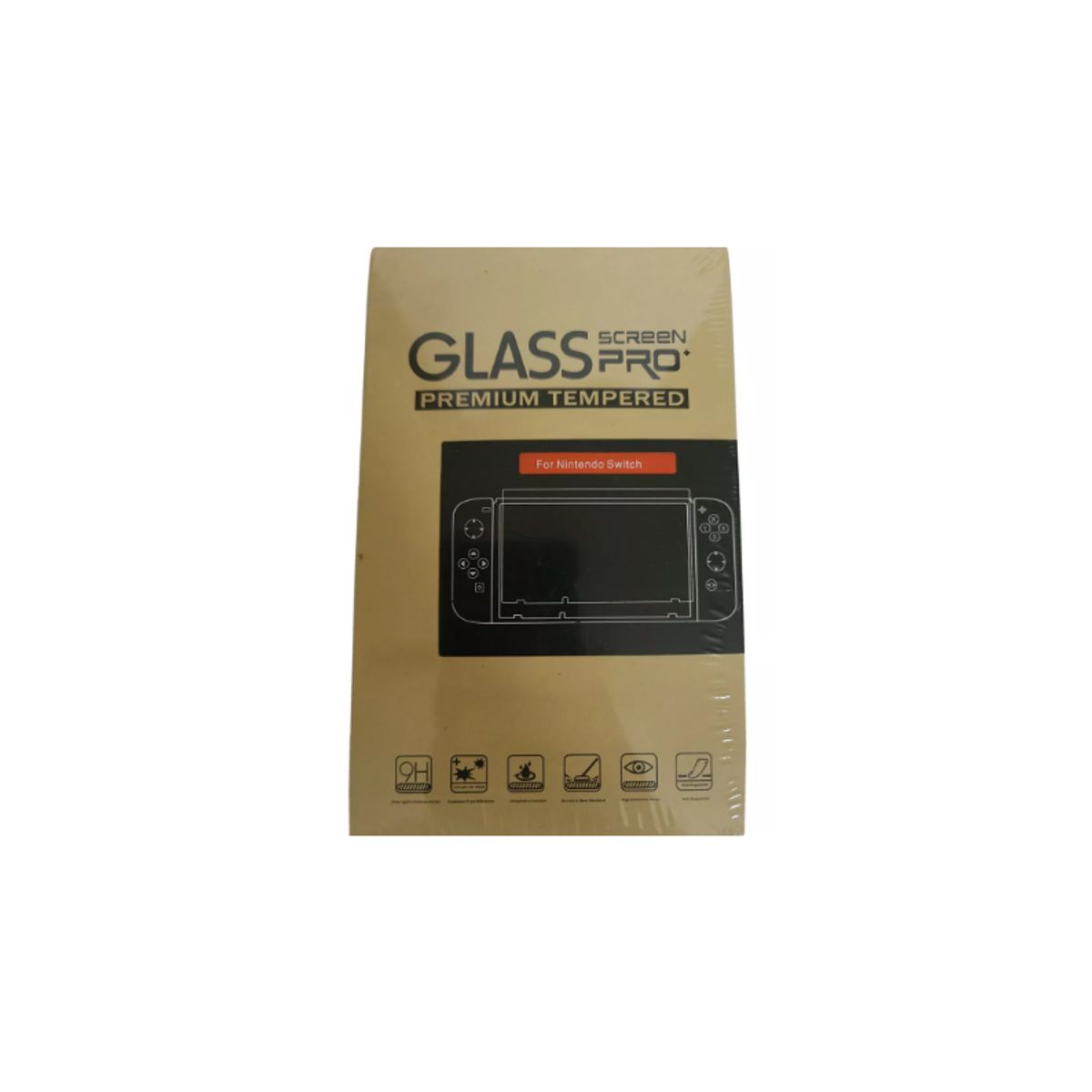GENERICO - Vidrio Templado Glasspro Compatible Pantalla Nintendo Switch