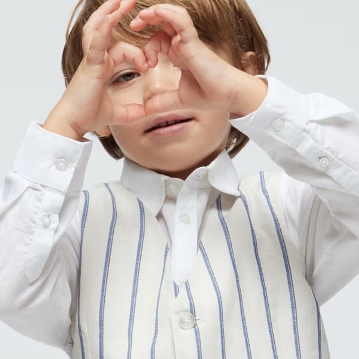 MAYORAL - Chaleco Elegante de lino para niño