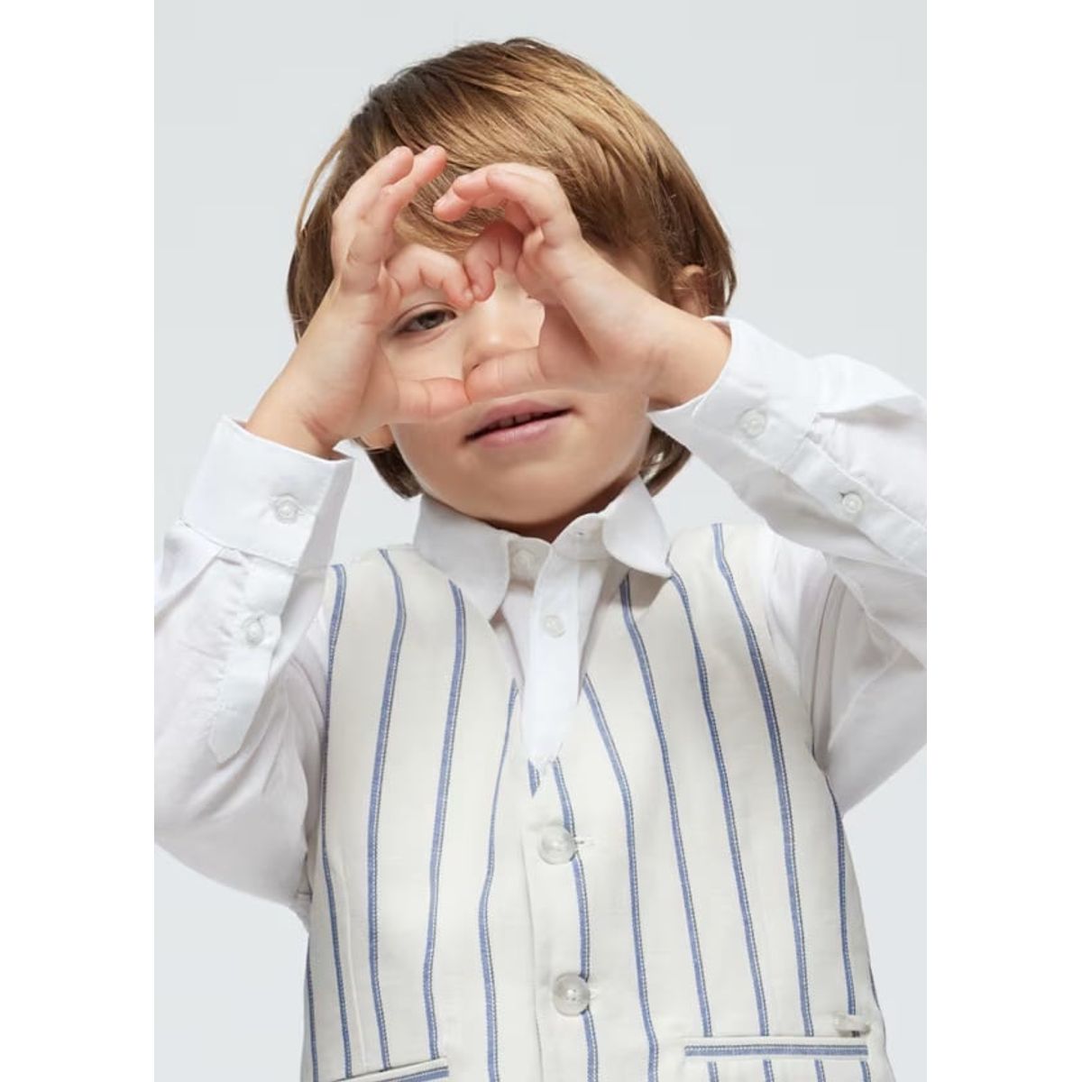 MAYORAL - Chaleco Elegante de lino para niño