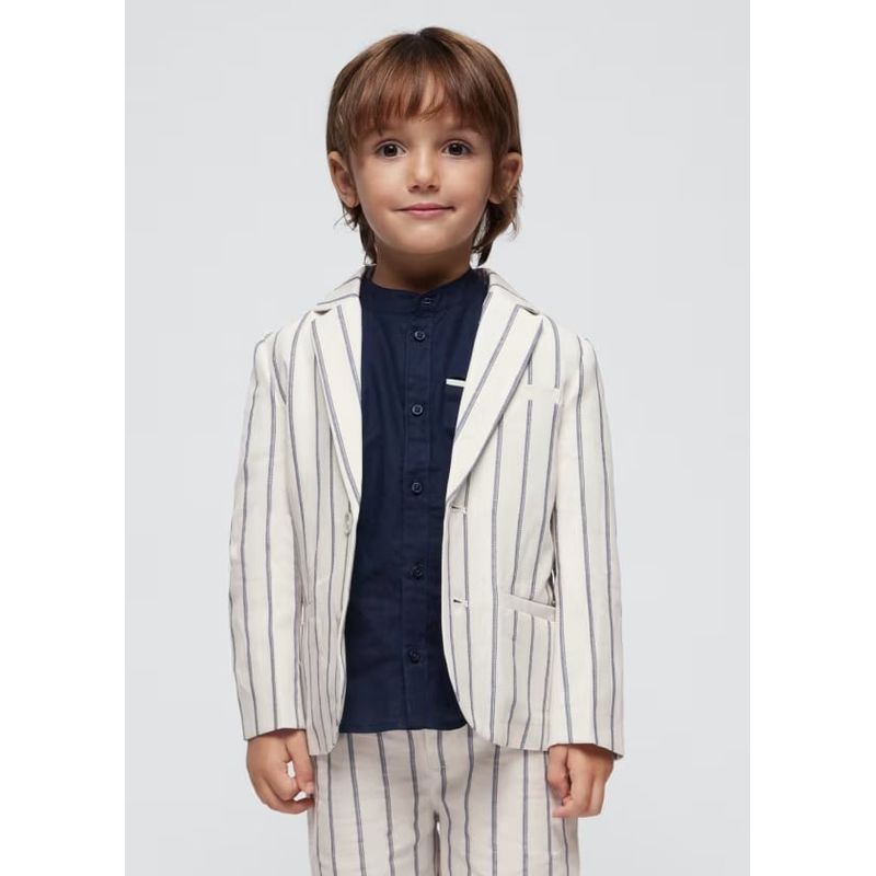 MAYORAL - Chaqueta Americana  Elegante de lino para niño