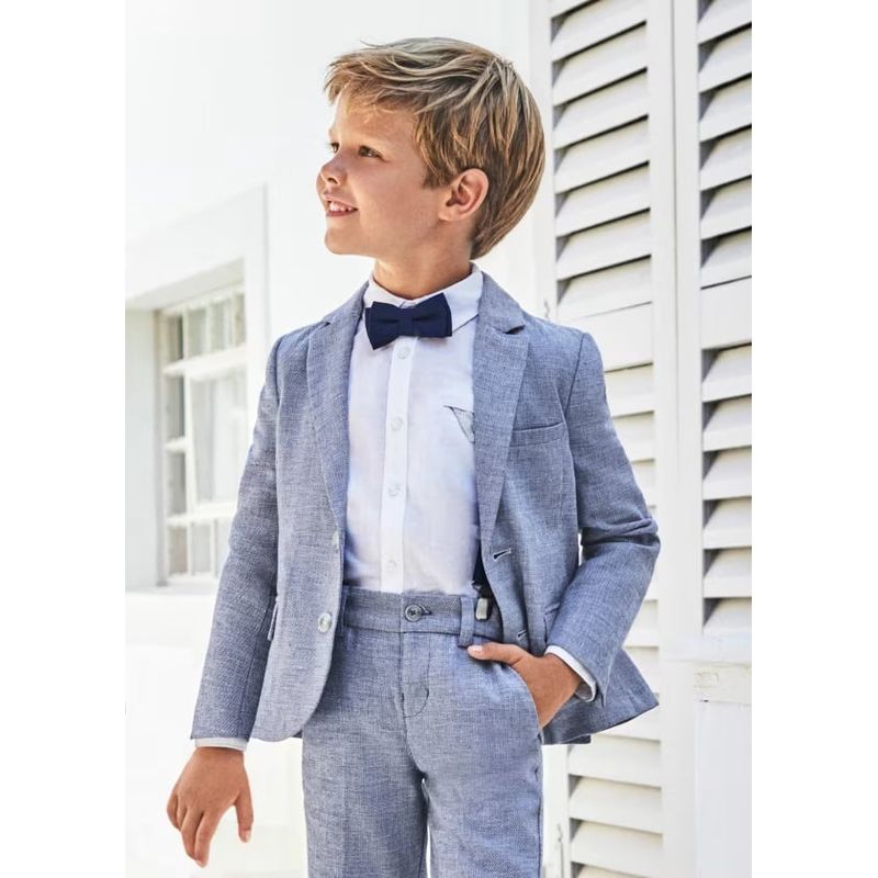 MAYORAL - Chaqueta Americana  Elegante de lino para niño