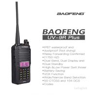Radio Baofeng UV9rPlus Bidireccional DobleBanda VHF UHF 10W ip68
