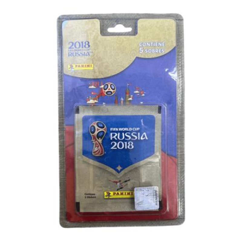 PANINI - 6 BLISTER MUNDIAL DE RUSIA 2018 (30 SOBRES)