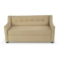 BILDUN - Sofá 3 Cuerpos Lino Beige