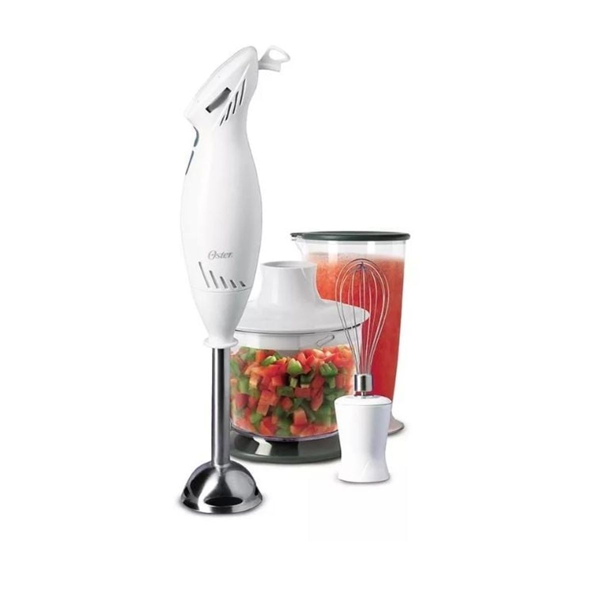 OSTER - Batidora De Inmersión Oster® Con Accesorios 2616 Color Blanco