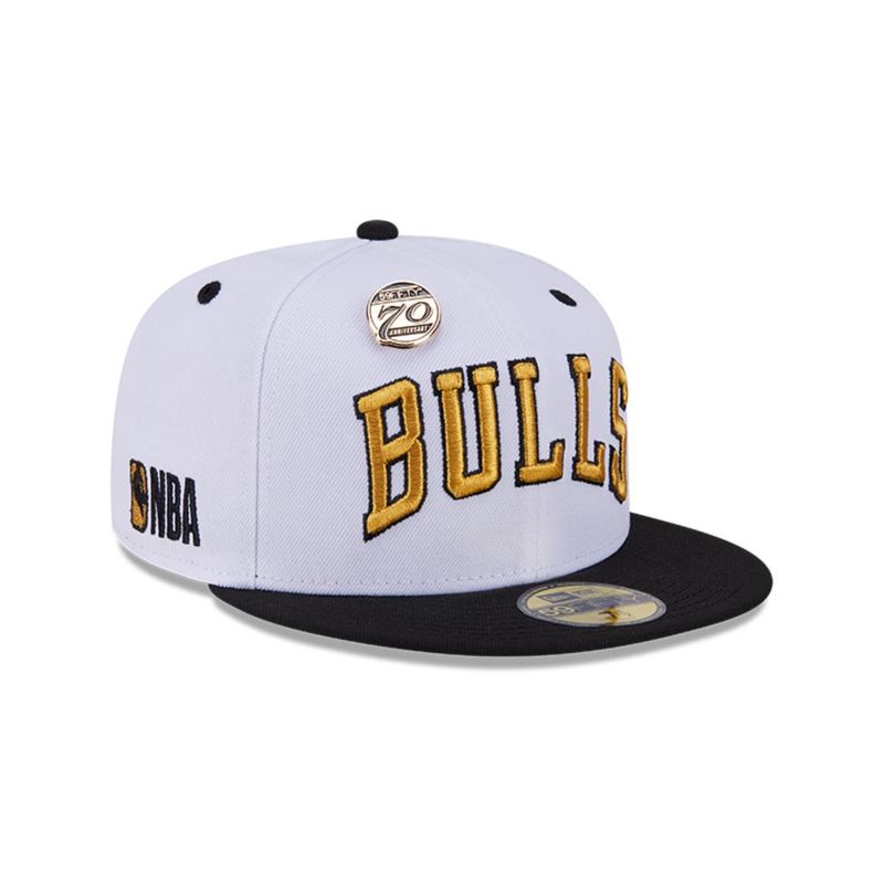 NEW ERA - Gorra 59fifty Chicago Bulls NBA 59Fifty Day White