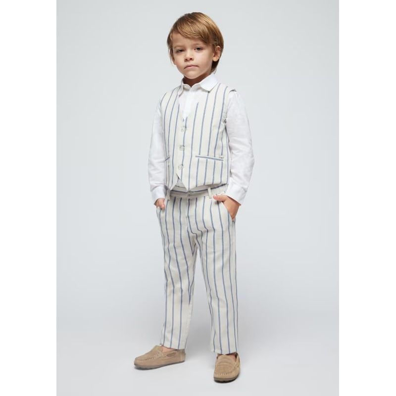MAYORAL - Pantalón Elegante chino tailoring rayas niño