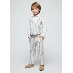 MAYORAL - Pantalón Elegante chino tailoring rayas niño