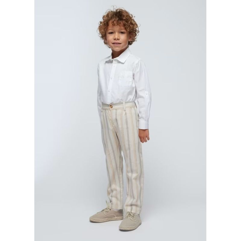 MAYORAL - Pantalón Elegante chino tailoring rayas niño