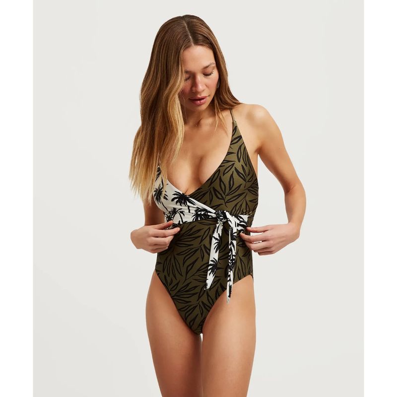 LOUNGE - Traje De Baño Palmeras Paradiso_.