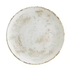 BONNA - Plato Porcelana Bajo 25 cm Nacrous Set 6 Pcs
