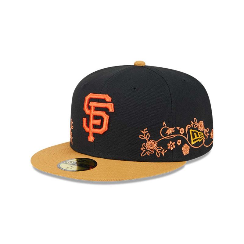 NEW ERA - Gorro 59fifty MLB San Francisco Giants Floral Vine Black