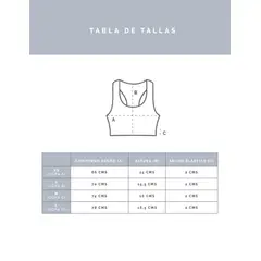THEA - Peto Sujeción Alta Talia Pastel Blue