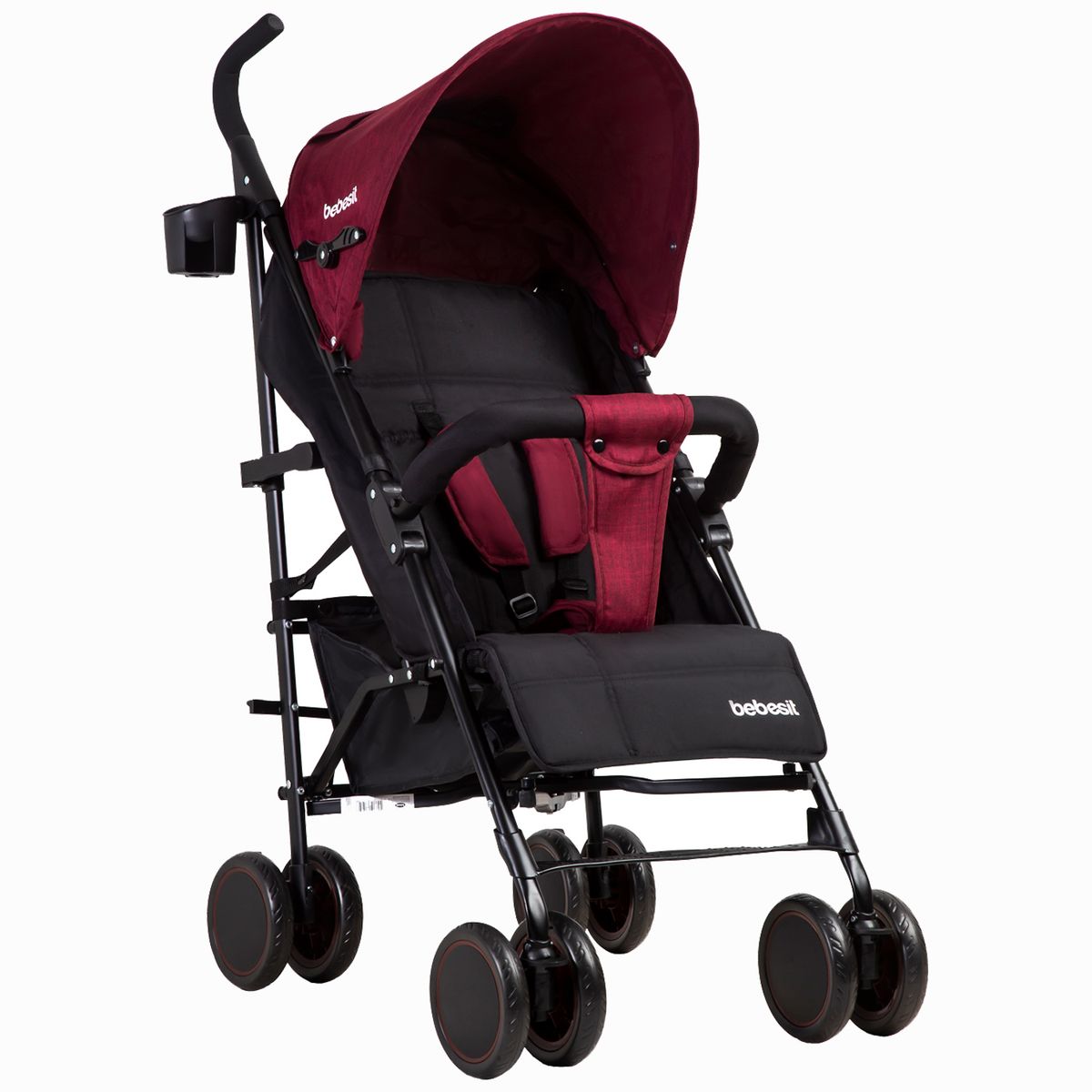 BEBESIT - Coche Paragua Khronos Rojo Bebesit