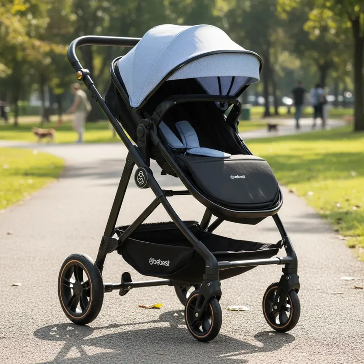 BEBESIT - Coche Cuna Paseo Street Azul Bebesit