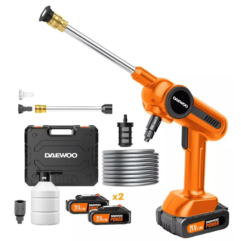 DAEWOO - Hidrolavadora Inalámbrica Daewoo Batería 21v 100w 3 Lmin DAX65-LI