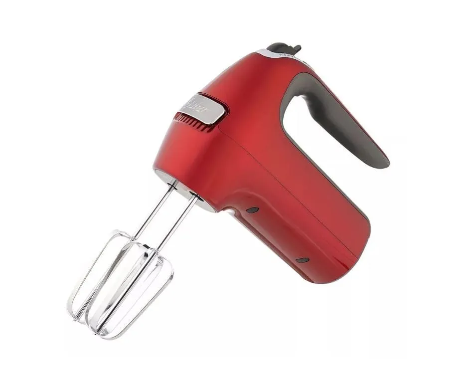 Batidora Mano Oster® 7 Velocidades Función Turbo Fpsthm360r Color Rojo
