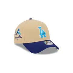 NEW ERA - Gorro 9forty MLB Los Angeles Dodgers City Sidepatch Light Beige