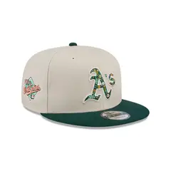 NEW ERA - Gorro 9fifty MLB Oakland Athletics Floral Fill Light Beige