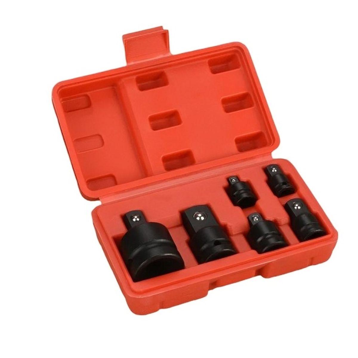 OEM - Juego De Dados Adaptador Y Reductor De Impacto 6 Pzas