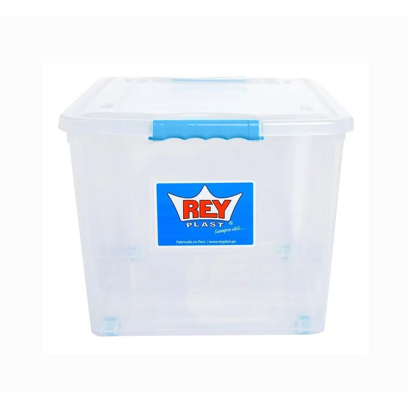 REYPLAST - Caja Organizadora Multiusos Almacenamiento Suprema 72 Lts