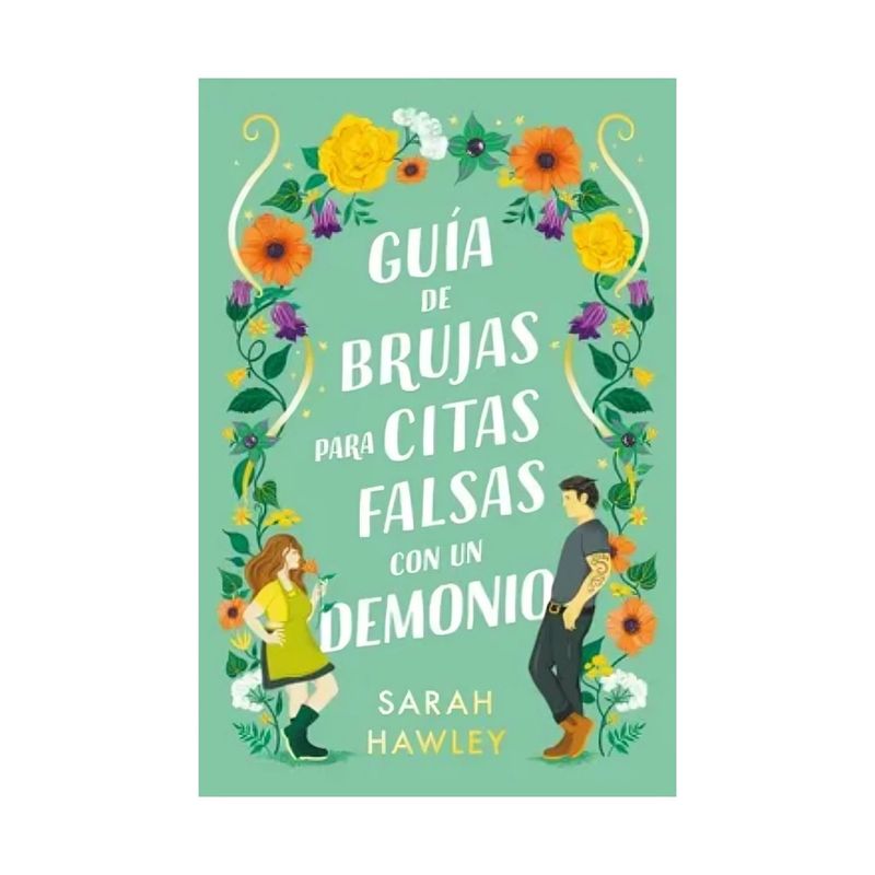 TOP10BOOKS - LIBRO GUÍA DE BRUJAS PARA CITAS FALSAS CON UN DEMONIO / SARAH HAWLEY / TITANIA