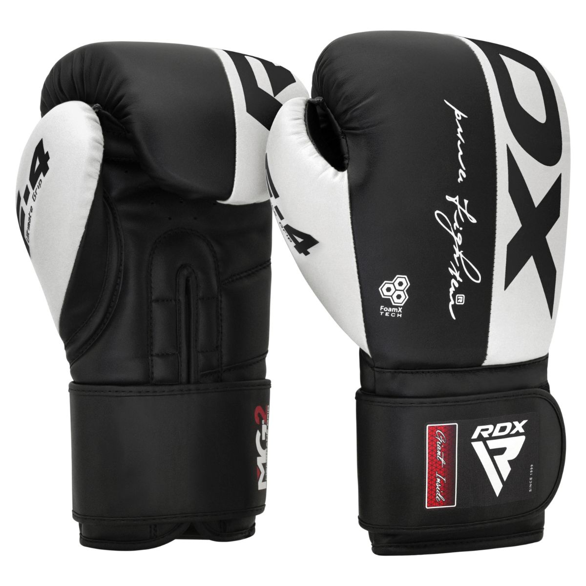 RDX - Guantes De Boxeo Velcro RDX F4B 16oz