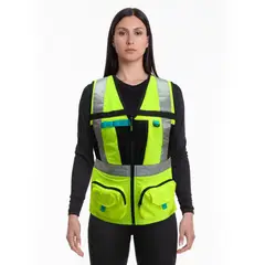 ALASKA - Chaleco Geologo Xpert Amarillo Mujer