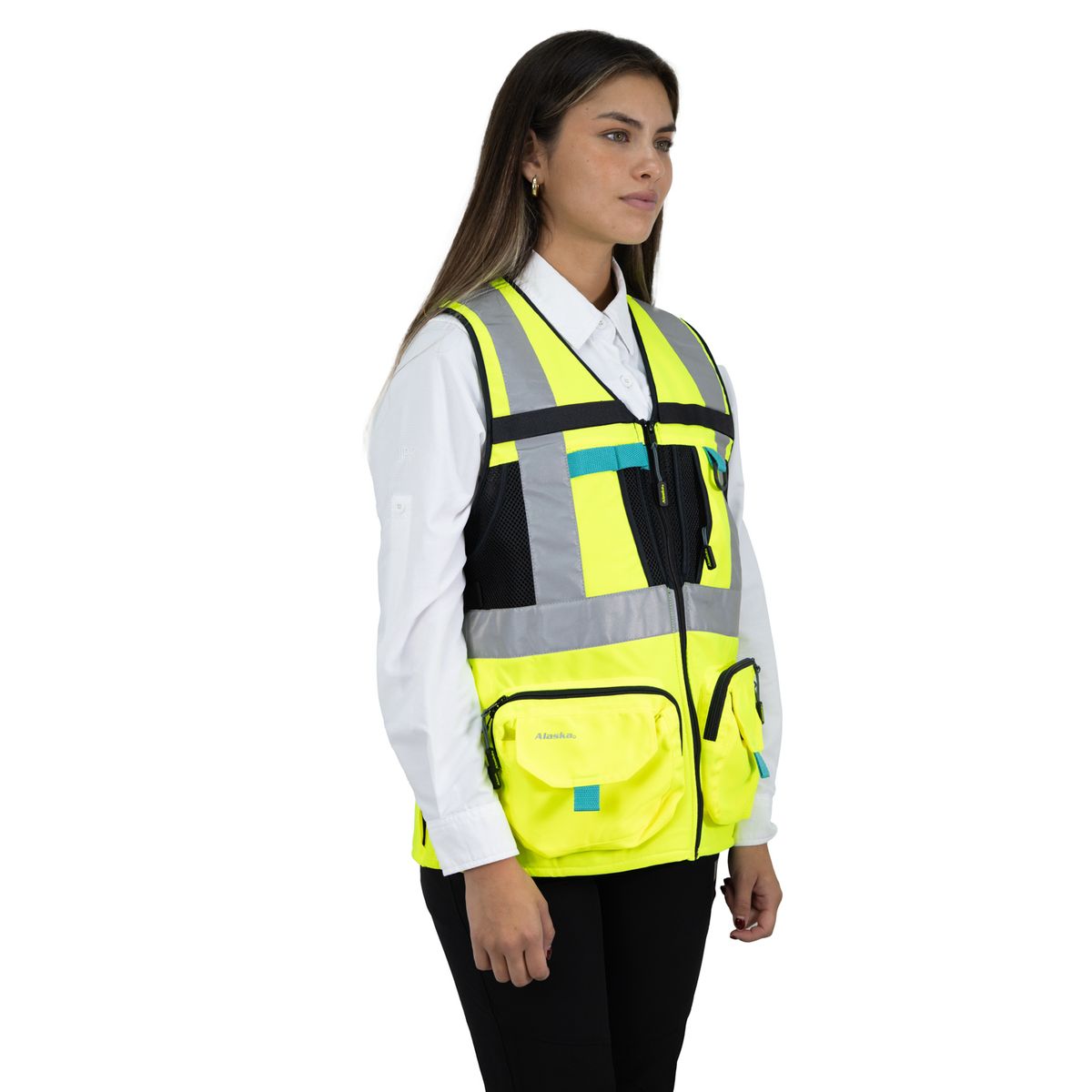 ALASKA - Chaleco Geologo Alaska Xpert Amarillo Mujer