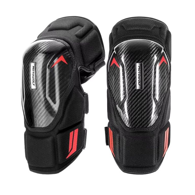 Rodilleras Para Motociclismo fibra de carbono 1037