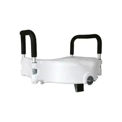 GENERICO - Alza Baño Para Inodoros Wc Y Apoyabrazos 713A