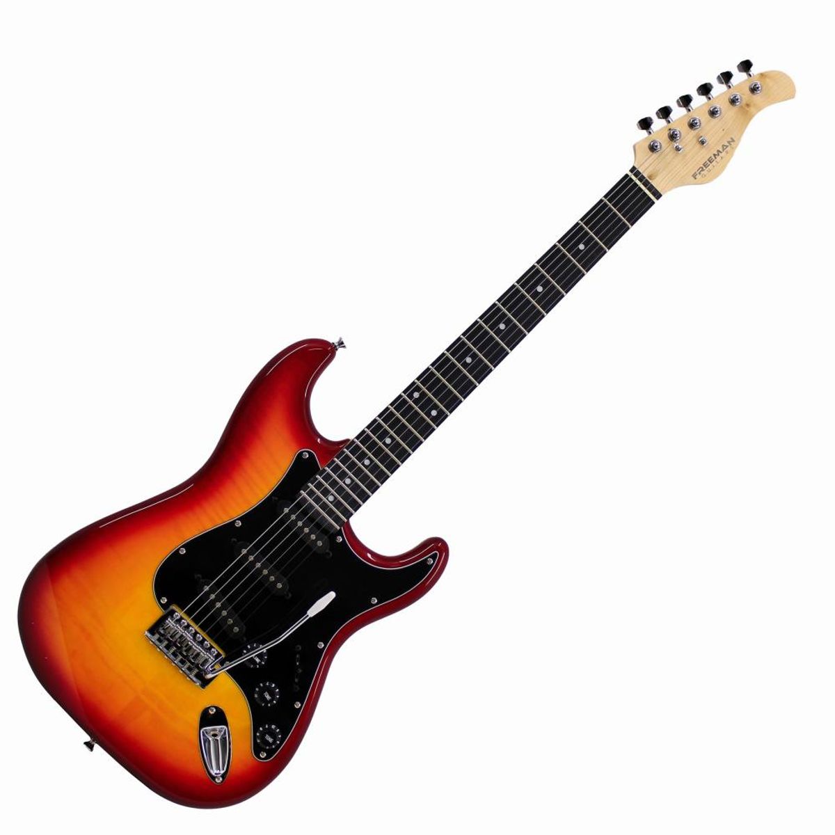FREEMAN - Guitarra eléctrica Freeman SST-412 FMT 2TS Sunburst