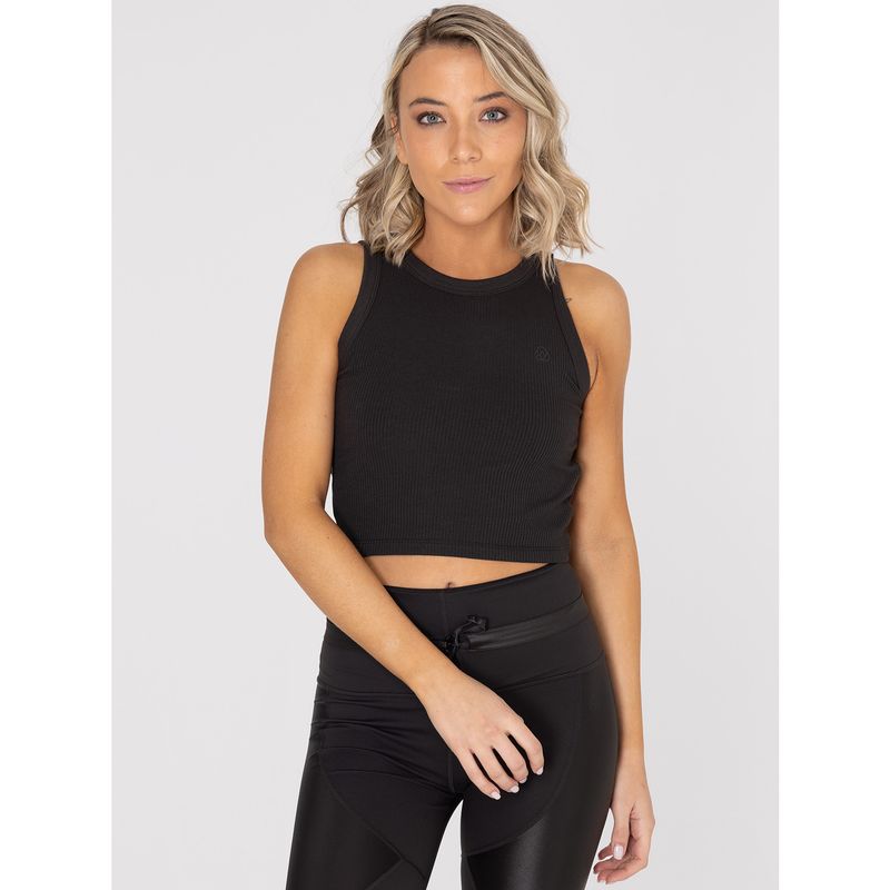 BSOUL - Polera deportiva Mujer Zia Negro BSOUL
