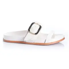VIA UNO - Sandalia Mujer Blanco 22501612
